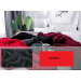 Плед крупной вязки ручной работы Homytex 130 * 170 см. Бордо
