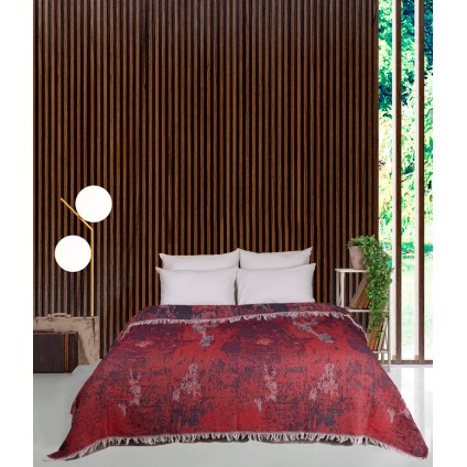 Плед Diva Kiparis Red 200*240