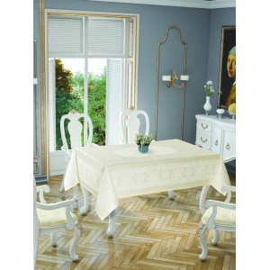 Скатерть Tropik home Priencly Cream 5698-2