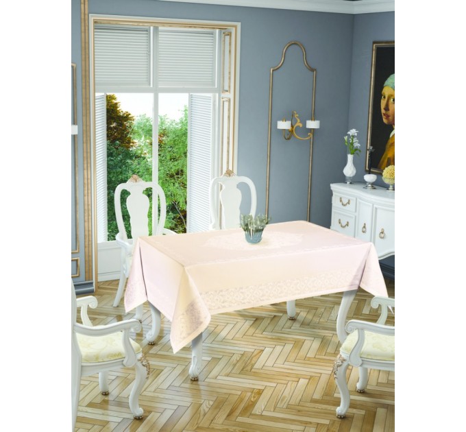 Скатерть Tropik home Paisley Cream 5698-9