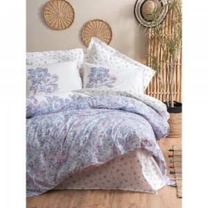 Комплект постельного белья Cotton Box Bohem Mapiya Mavi 200x220