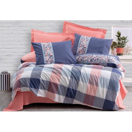 Комплект постельного белья Cotton box Cielo Mercan 200x220