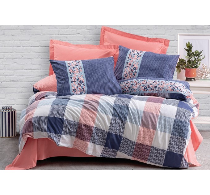 Комплект постельного белья Cotton box Cielo Mercan 200x220