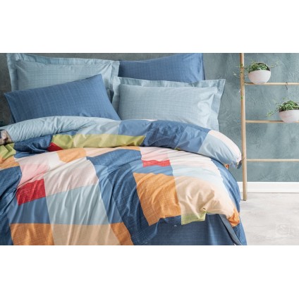 Комплект постельного белья Cotton box Modern Cosy Mavi 200x220