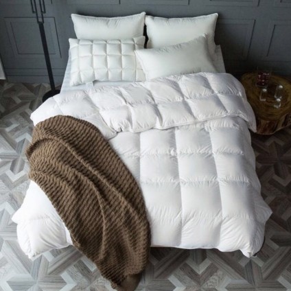 Одеяло пуховое двуспальное Prestij Textile (200х220)