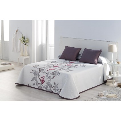 Покрывало двустороннее JVR Megan malva (250x270)