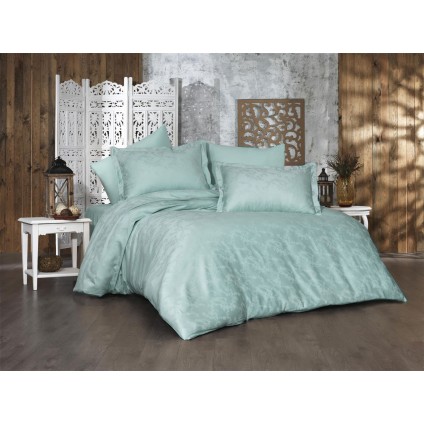 Постельное белье жаккард Diamond LISA MINT (200x220)
