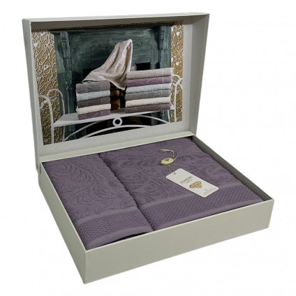 Набір рушників DIAMOND FLOVER LILAC