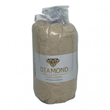 Простыня махровая на резинке DIAMOND HAVLU CARSAF BEIGE