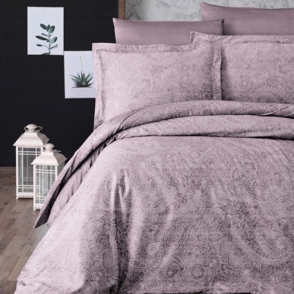 Постельное белье сатин FIRST CHOICE NEVA LAVENDER (200x220)