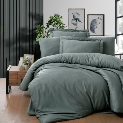 Постельное белье сатин FIRST CHOICE SNAZZY MOON MIST (200x220)