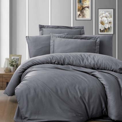Постельное белье сатин FIRST CHOICE SNAZZY QUICK SILVER (200x220)