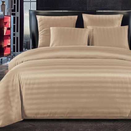 Постельное белье сатин BEIGE (200x220)