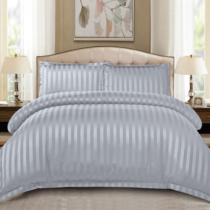 Постельное белье сатин GREY (200x220)