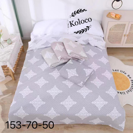 Плед покрывало муслиновое двухстороннее (150x210)