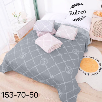 Плед покрывало муслиновое двухстороннее (220x240)