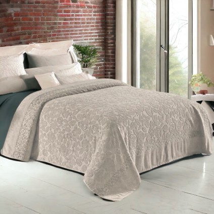 Махровая простыня LUISA NEW BEIGE (200x220)