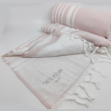 Плед MAISON DOR BABETTE PUDRA (220X240)