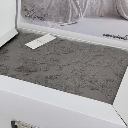 Махровая простыня Maison Dor SANDA GREY (220x240)