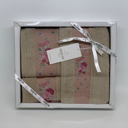 Набір рушників MAISON DOR FIORE BEIGE