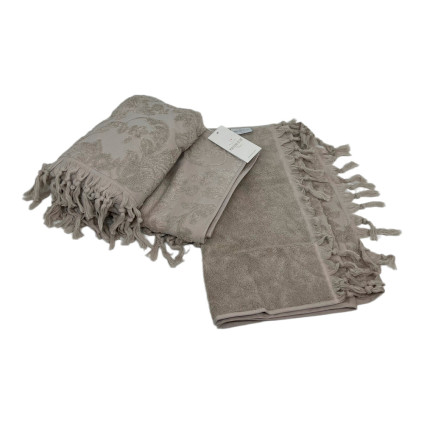 Набор полотенец жаккард MAISON DOR SANDA BEIGE(2)