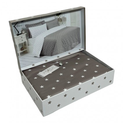Постельное белье Maison Dor  STARS BEIGE (200x220)