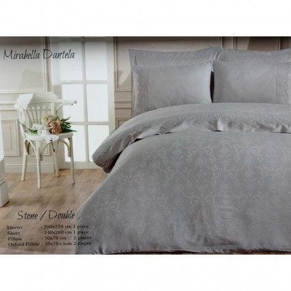 Постельное белье Maison Dor - MIRABELLA DANTELLA STONE (200x220)
