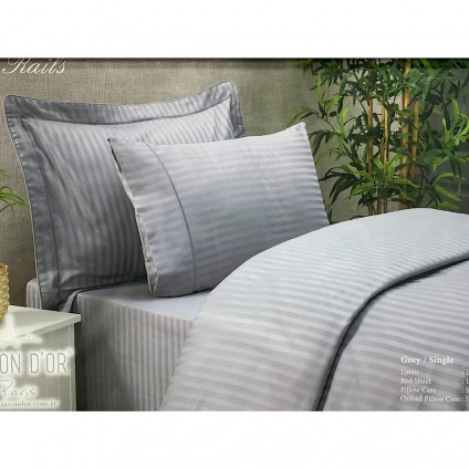 Постельное белье Maison Dor - NEW RAILS GREY  (160x220)