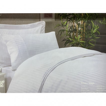 Постельное белье Maison Dor - NEW RAILS WHITE  (160x220)