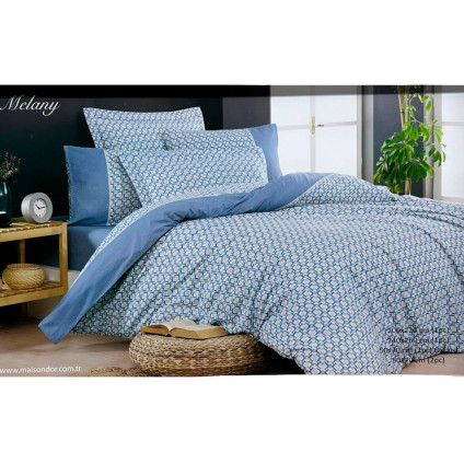 Постельное белье Maison Dor  MELANY BLUE (200x220)