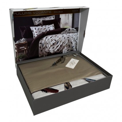 Постельное белье Maison Dor PULUME VOLANTE BEIGE (200X220)