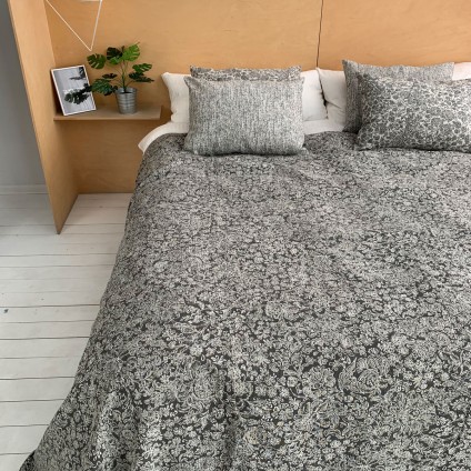 Покрывала жаккард PRESTIJ TEXTILE VALKIRIA GREY (160х230)