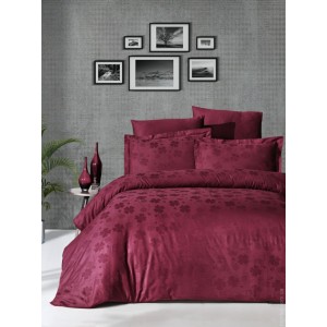 Постільна білизна First Choice Clover bordo євро