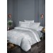 Постельное белье жаккард First Choice Doreta silver евро