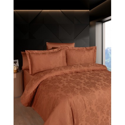 Постельное белье First Choice жаккард Herra tile евро