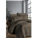 Постельное бельё жаккард First Choice AMORE BROWN