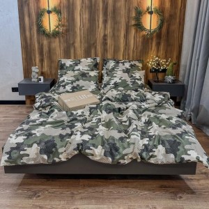 Постільна білизна “LeLIT”,Полікотон,Зелений,Сімейний, P-0073