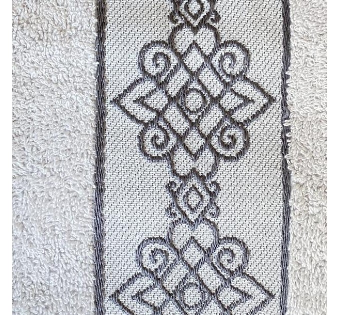 Набір Махрових рушників «Lelit», Бавовна,Світло-Сірий, 50/90 та 70/140, ROPE 13
