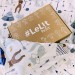  Дитяча постільна білизна “LeLIT”, Ранфорс, Білий з Принтом, Односпальний, R-2015