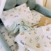  Дитяча постільна білизна “LeLIT”, Ранфорс, Білий з Принтом, Односпальний, R-2016