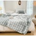 Плед - Покривало Home Textile Sable 200x230 см зі штучного хутра сірий
