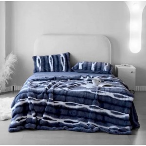 Плед - покривало Home Textile Plaid Sable K синій