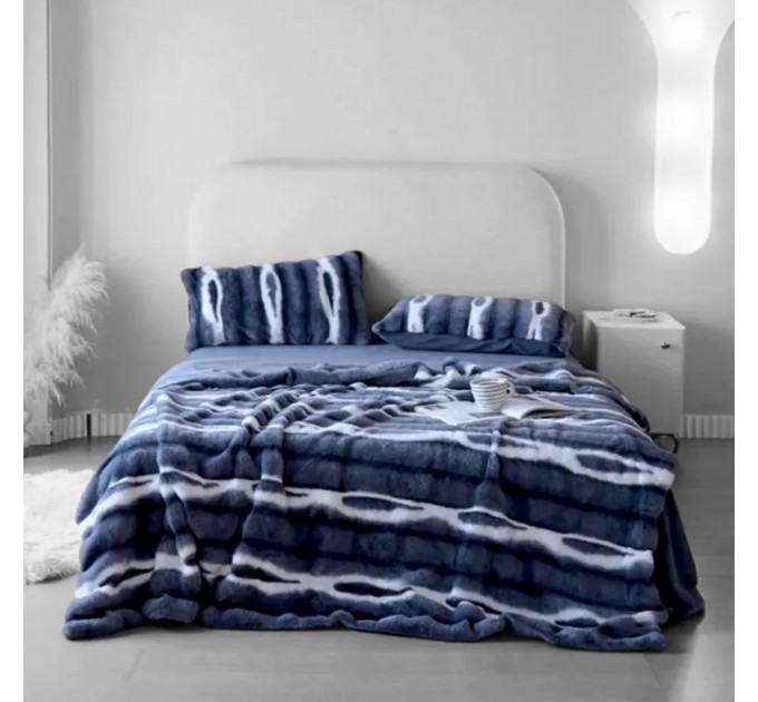 Плед - покривало Home Textile Plaid Sable K синій