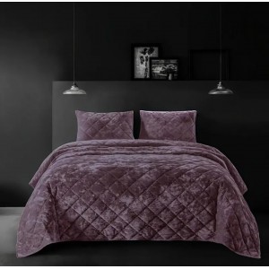Покривало Home Textile VELOUR MARBLE фіолетовий