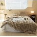Плед - Покривало Home Textile Sable 200x230 см зі штучного хутра бежевий