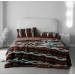 Плед - покривало Home Textile Plaid Sable K коричневий