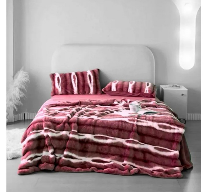 Плед - покривало Home Textile Plaid Sable K червоний