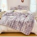 Плед - Покрывало Home Textile Sable 200x230 см из искусственного меха сиреневый