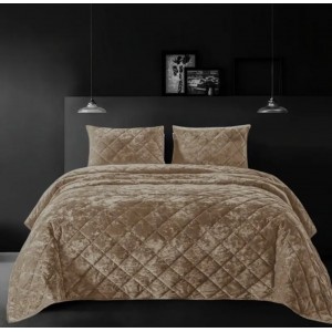 Покривало Home Textile VELOUR MARBLE бежевий
